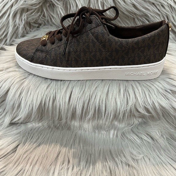 Michael Kors Women’s Keaton Logo Lace Up Sneakers. NEW - Picture 9 of 14